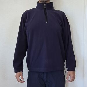 Izod Performance Quarter Zip Up Fleece Pull Over